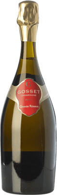 67,95 € Spedizione Gratuita | Spumante bianco Gosset Brut Gran Riserva A.O.C. Champagne champagne Francia Pinot Nero, Chardonnay, Pinot Meunier Bottiglia 75 cl