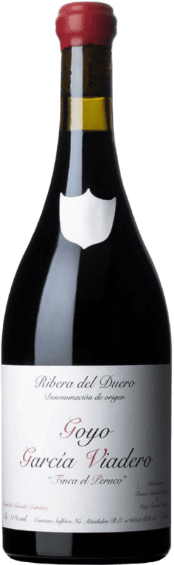 44,95 € Envio grátis | Vinho Tinto Goyo García Viadero El Peruco Crianza D.O. Ribera del Duero Castela e Leão Espanha Tempranillo, Albillo 75 cl