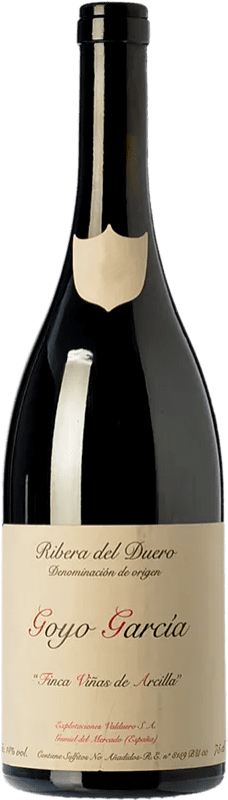44,95 € Envio grátis | Vinho Tinto Goyo García Viadero Finca Viñas de Arcilla Crianza D.O. Ribera del Duero Castela e Leão Espanha Tempranillo 75 cl
