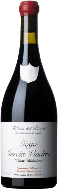 29,95 € Envio grátis | Vinho Tinto Goyo García Viadero Valdeolmos Crianza D.O. Ribera del Duero Castela e Leão Espanha Tempranillo, Albillo 75 cl