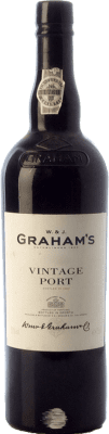 137,95 € Free Shipping | Fortified wine Graham's Vintage Port I.G. Porto Porto Portugal Touriga Nacional Bottle 75 cl