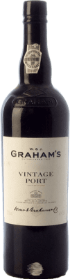 144,95 € 免费送货 | 强化酒 Graham's Vintage I.G. Porto 波尔图 葡萄牙 Touriga Nacional 瓶子 75 cl