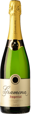 32,95 € Free Shipping | White Sparkling Wine Gramona Brut Imperial Grand Reserve — Long Barrel-Aged D.O. Cava Catalonia Spain Macabeo, Xarel·lo, Chardonnay 75 cl