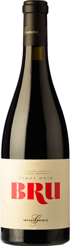 28,95 € Бесплатная доставка | Красное вино Gramona Bru молодое D.O. Penedès Каталония Испания Pinot Noir — Пино Нуар Бутылка 75 cl