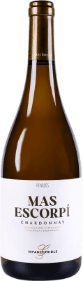 15,95 € Envio grátis | Vinho branco Gramona Mas Escorpí D.O. Penedès Catalunha Espanha Chardonnay Garrafa 75 cl