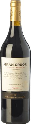 61,95 € 免费送货 | 红酒 Gran del Siurana Gran Cruor Selecció Caranyena 岁 D.O.Ca. Priorat 加泰罗尼亚 西班牙 Carignan 瓶子 75 cl