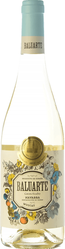 7,95 € Free Shipping | White wine Gran Feudo Baluarte Muscat D.O. Navarra Navarre Spain Muscat Bottle 75 cl