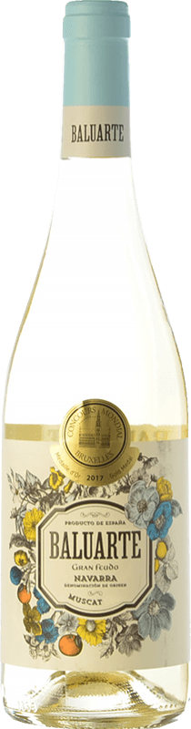 5,95 € Spedizione Gratuita | Vino bianco Gran Feudo Baluarte Muscat D.O. Navarra Navarra Spagna Moscato Bottiglia 75 cl