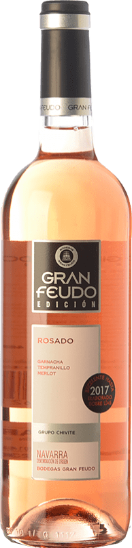 7,95 € Kostenloser Versand | Roséwein Gran Feudo Limitierte Edition D.O. Navarra Navarra Spanien Tempranillo, Merlot, Garnacha — Grenache 75 cl