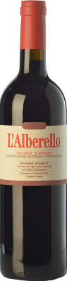 53,95 € Free Shipping | Red wine Grattamacco Superiore L'Alberello D.O.C. Bolgheri Tuscany Italy Cabernet Sauvignon, Cabernet Franc, Petit Verdot Bottle 75 cl