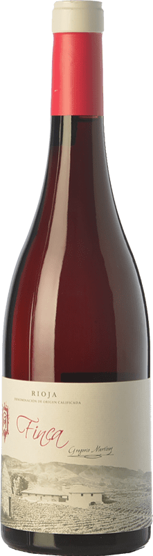 12,95 € Envio grátis | Vinho rosé Gregorio Martínez Finca Sangrado D.O.Ca. Rioja La Rioja Espanha Tempranillo, Mazuelo Garrafa 75 cl