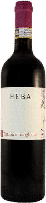 13,95 € Spedizione Gratuita | Vino rosso Fattoria di Magliano Heba D.O.C.G. Morellino di Scansano Toscana Italia Syrah, Sangiovese Bottiglia 75 cl