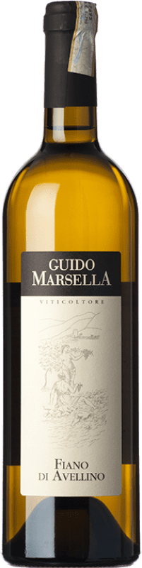 26,95 € Spedizione Gratuita | Vino bianco Guido Marsella D.O.C.G. Fiano d'Avellino Campania Italia Fiano Bottiglia 75 cl