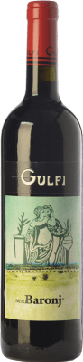 41,95 € 免费送货 | 红酒 Gulfi Nero Baronj I.G.T. Terre Siciliane 西西里岛 意大利 Nero d'Avola 瓶子 75 cl