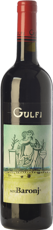22,95 € Free Shipping | Red wine Gulfi Nero Baronj I.G.T. Terre Siciliane Sicily Italy Nero d'Avola Bottle 75 cl
