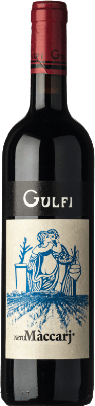 34,95 € 免费送货 | 红酒 Gulfi Nero Màccarj I.G.T. Terre Siciliane 西西里岛 意大利 Nero d'Avola 瓶子 75 cl
