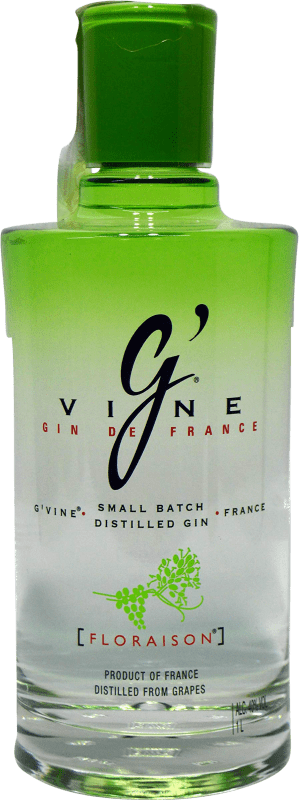 46,95 € Бесплатная доставка | Джин G'Vine Gin Floraison Франция бутылка 1 L