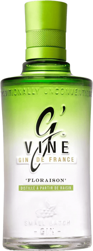 42,95 € Envio grátis | Genever Gin G'Vine Floraison França 70 cl