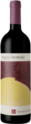 27,95 € Бесплатная доставка | Красное вино Fattoria di Magliano Poggio Bestiale D.O.C. Maremma Toscana Тоскана Италия Merlot, Cabernet Sauvignon, Cabernet Franc, Petit Verdot бутылка 75 cl