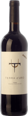 9,95 € Envío gratis | Vino tinto Terra d'Uro Roble D.O. Toro Castilla y León España Tinta de Toro Botella 75 cl
