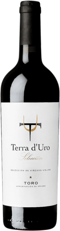 24,95 € Envio grátis | Vinho tinto Terra d'Uro Selección Crianza D.O. Toro Castela e Leão Espanha Tinta de Toro Biológico Garrafa 75 cl