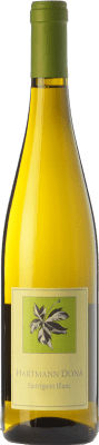 19,95 € Envio grátis | Vinho Branco Hartmann Donà D.O.C. Alto Adige Trentino-Alto Adige Itália Sauvignon 75 cl
