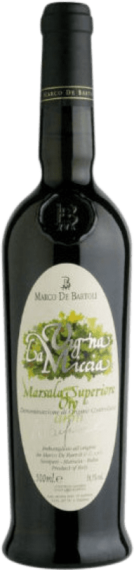 31,95 € Free Shipping | Fortified wine Marco de Bartoli Vigna la Miccia Oro D.O.C. Marsala Sicily Italy Grillo 5 Years Medium Bottle 50 cl