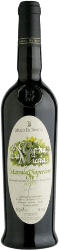33,95 € Free Shipping | Fortified Wine Marco de Bartoli Vigna la Miccia Oro — Gold Edition D.O.C. Marsala Sicily Italy Grillo 5 Years Medium Bottle 50 cl