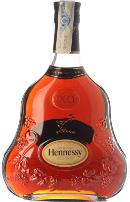 249,95 € Envio grátis | Cognac Conhaque Hennessy X.O. Extra Old A.O.C. Cognac França Garrafa 70 cl