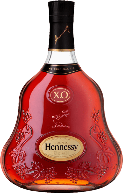 261,95 € Spedizione Gratuita | Cognac Hennessy XO Extra Old — Extra Vecchio A.O.C. Cognac Francia 70 cl