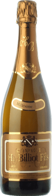 54,95 € 送料無料 | 白スパークリングワイン Henri Billiot Millésimé Grand Cru Brut グランド・リザーブ A.O.C. Champagne シャンパン フランス Pinot Black, Chardonnay ボトル 75 cl