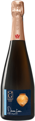 108,95 € Envio grátis | Espumante Rosé Henri Giraud Dame Jane Rosé Reserva A.O.C. Champagne Champagne França Pinot Noir, Chardonnay 75 cl