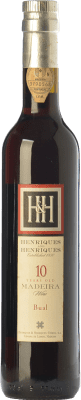 31,95 € Envoi gratuit | Vin fortifié H&H Henriques & Henriques 10 I.G. Madeira Madère Portugal Boal Bouteille Medium 50 cl