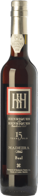 49,95 € Kostenloser Versand | Verstärkter Wein Henriques & Henriques 15 I.G. Madeira Madeira Portugal Boal Medium Flasche 50 cl