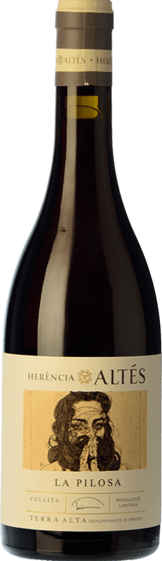 16,95 € Kostenloser Versand | Rotwein Herència Altés La Pilosa Alterung D.O. Terra Alta Katalonien Spanien Grenache Haarig Flasche 75 cl