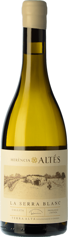 47,95 € Envio grátis | Vinho Branco Herència Altés La Serra Crianza D.O. Terra Alta Catalunha Espanha Garnacha — Grenache Garrafa 75 cl