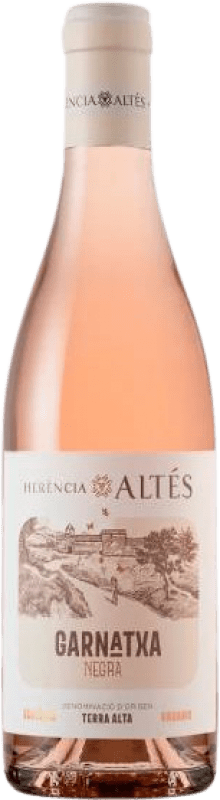 7,95 € Envio grátis | Vinho rosé Herència Altés Rosat Negra D.O. Terra Alta Catalunha Espanha Grenache Garrafa 75 cl