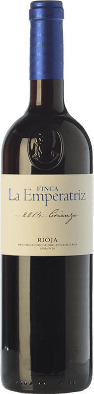 14,95 € Envio grátis | Vinho tinto Hernáiz La Emperatriz Crianza D.O.Ca. Rioja La Rioja Espanha Tempranillo, Grenache, Viura Garrafa 75 cl