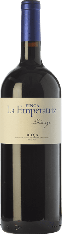 11,95 € Envoi gratuit | Vin rouge Hernáiz Finca La Emperatriz Crianza D.O.Ca. Rioja La Rioja Espagne Tempranillo, Grenache, Viura Bouteille Magnum 1,5 L