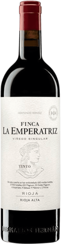 99,95 € 送料無料 | 赤ワイン Hernáiz Finca La Emperatriz 高齢者 D.O.Ca. Rioja ラ・リオハ スペイン Tempranillo, Grenache, Viura マグナムボトル 1,5 L