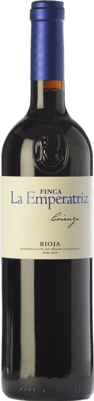 11,95 € Envio grátis | Vinho tinto Hernáiz Finca La Emperatriz Crianza D.O.Ca. Rioja La Rioja Espanha Tempranillo, Grenache, Viura Garrafa Jéroboam-Duplo Magnum 3 L