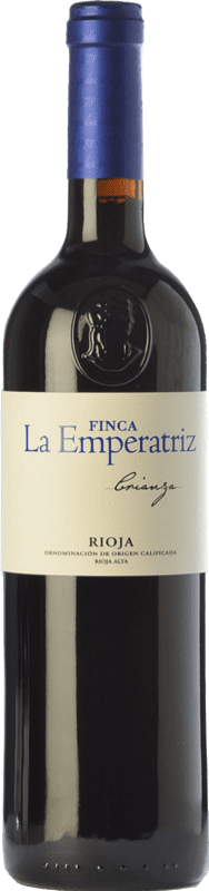 11,95 € Envio grátis | Vinho tinto Hernáiz La Emperatriz Crianza D.O.Ca. Rioja La Rioja Espanha Tempranillo, Grenache, Viura Garrafa Especial 5 L