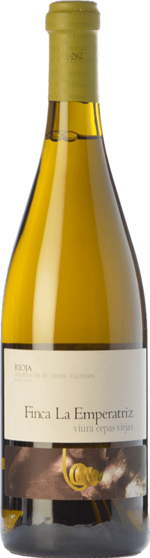 21,95 € Envio grátis | Vinho branco Hernáiz La Emperatriz Cepas Viejas Crianza D.O.Ca. Rioja La Rioja Espanha Viura Garrafa 75 cl