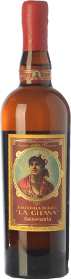 41,95 € Envío gratis | Vino Generoso Fortificado La Gitana Aniversario D.O. Manzanilla-Sanlúcar de Barrameda Andalucía España Palomino Fino Botella 75 cl