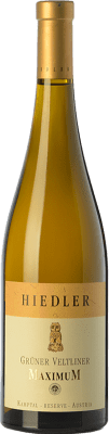 43,95 € Envío gratis | Vino blanco Hiedler Maximun Crianza I.G. Kamptal Kamptal Austria Grüner Veltliner Botella 75 cl