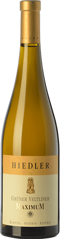 54,95 € Free Shipping | White wine Hiedler Maximun Aged I.G. Kamptal Kamptal Austria Grüner Veltliner Bottle 75 cl