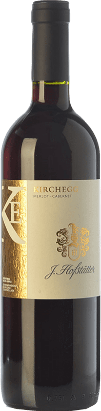 19,95 € 免费送货 | 红酒 Hofstätter Kirchegg D.O.C. Alto Adige 特伦蒂诺 - 上阿迪杰 意大利 Merlot, Cabernet Sauvignon 瓶子 75 cl