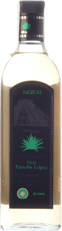 24,95 € Бесплатная доставка | Mezcal Pancho López Viejo Reposado Мексика бутылка 70 cl