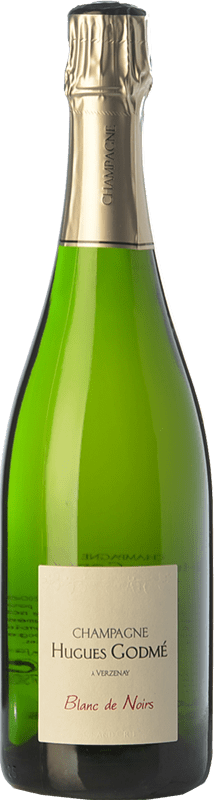 45,95 € Envío gratis | Espumoso blanco Hugues Godmé Blanc de Noirs A.O.C. Champagne Champagne Francia Pinot Negro Botella 75 cl