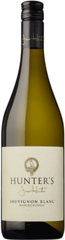17,95 € Envío gratis | Vino blanco Hunter's I.G. Marlborough Marlborough Nueva Zelanda Sauvignon Blanca Botella 75 cl